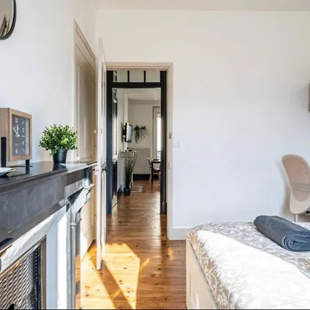 L'estampille - T5 De 90m2 - Jusqu'a 4 - Wifi - Gem - Gare 公寓 格勒诺布尔
